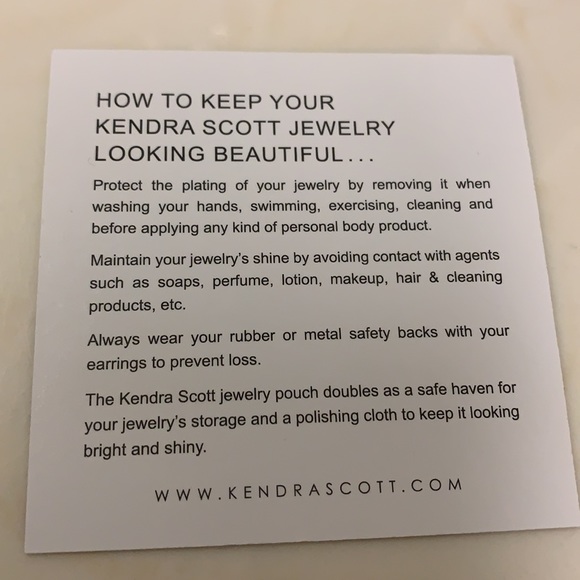 Kendra Scott earrings with blue and green tones - Picture 10 of 10